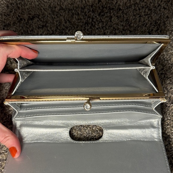 Silver Clutch Wallet - Picture 6 of 8